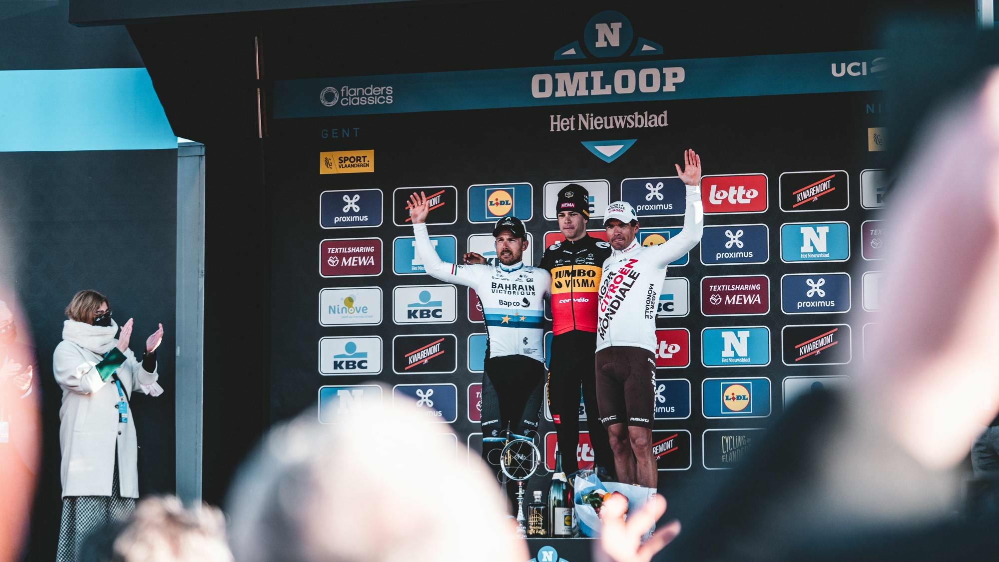 Ninove to be the finish of the Omloop het Nieuwsblad until 2025
