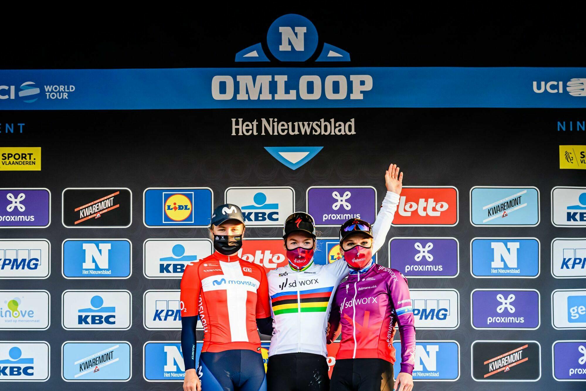 World champion Van der Breggen wins opening classic for second time